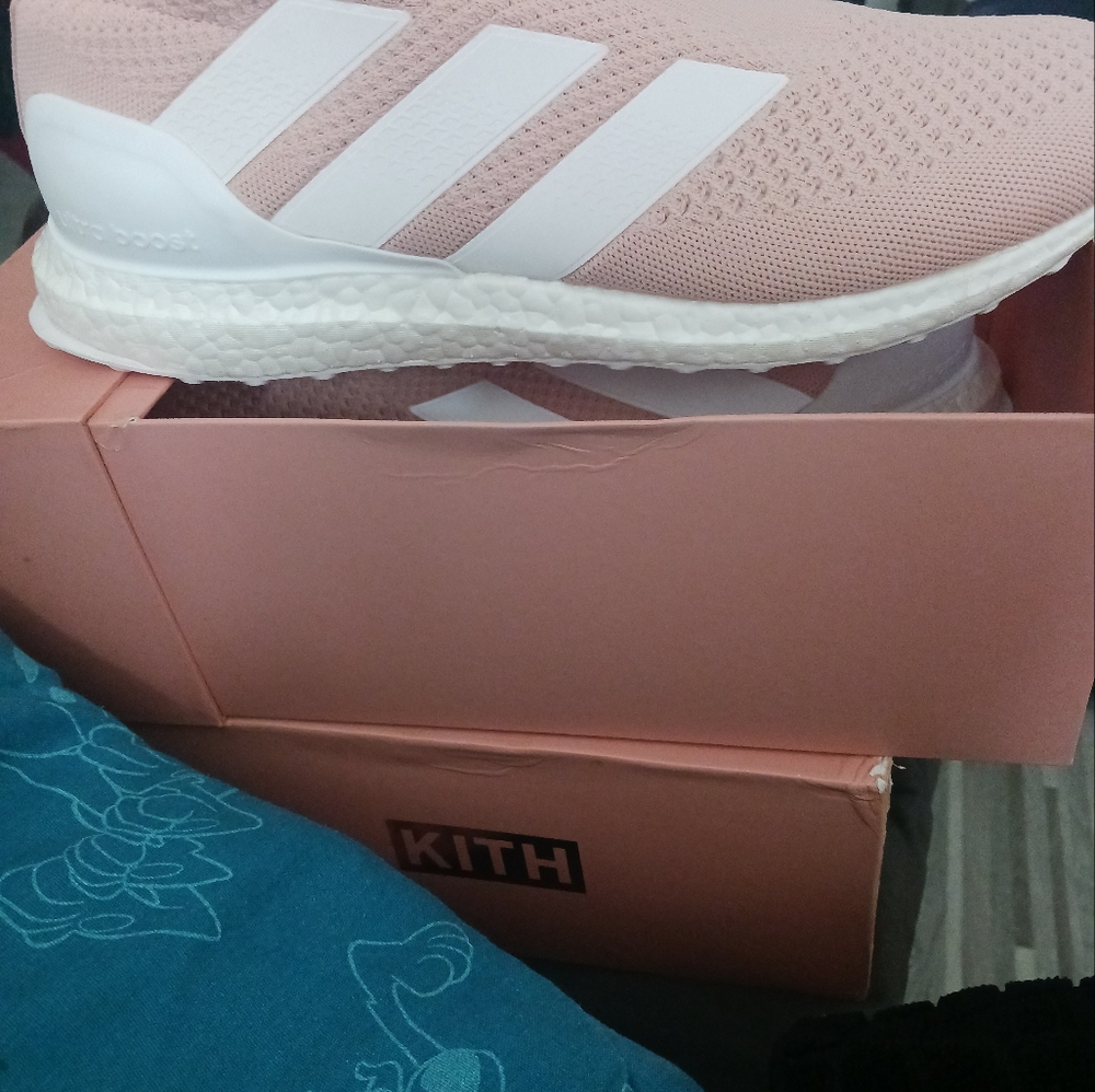 Adidas Ace 16+ Kith Ultraboost Pink Sneakers